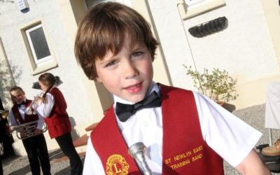 Lions purchase new training uniforms for St Newlyn East Training Band