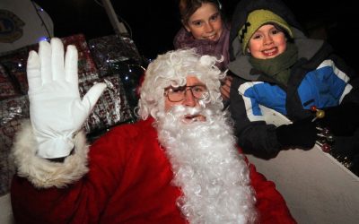Lions help at St Newlyn East Christmas Lights Switchon 2012