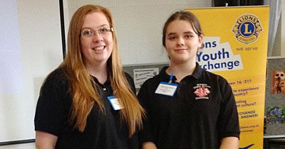 Newquay Towan Blystra Leos make presentation at forum