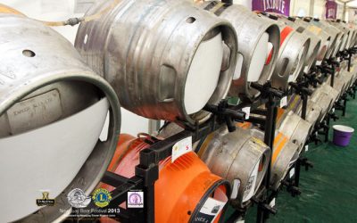 Lions hand out Beer Festival cash