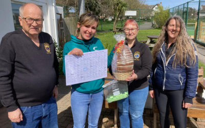 GIANT EASTER EGGS HATCHED FOR LOCAL GOOD CAUSES