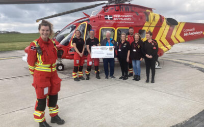 Suits You Louise – Lions Donate Flying suits to Paramedics