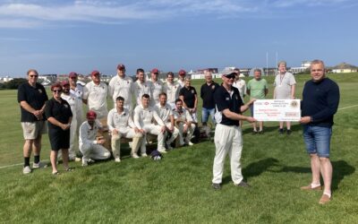 Newquay Cricket Club Receive Donations