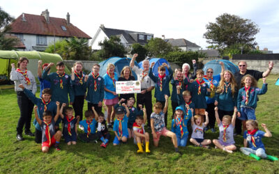 5th Newquay Scout Group receive a donation