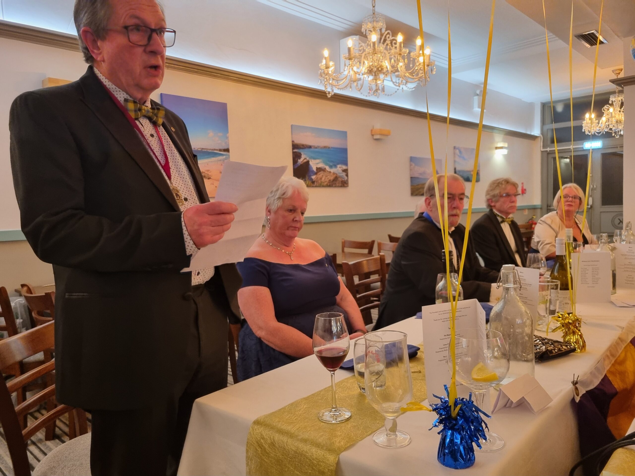 ZONE A CHAIR ADRESSES NEWQUAY LIONS