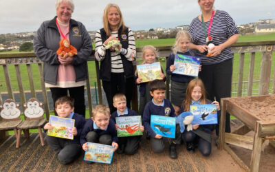 Environment Author supported at Newquay School Visit