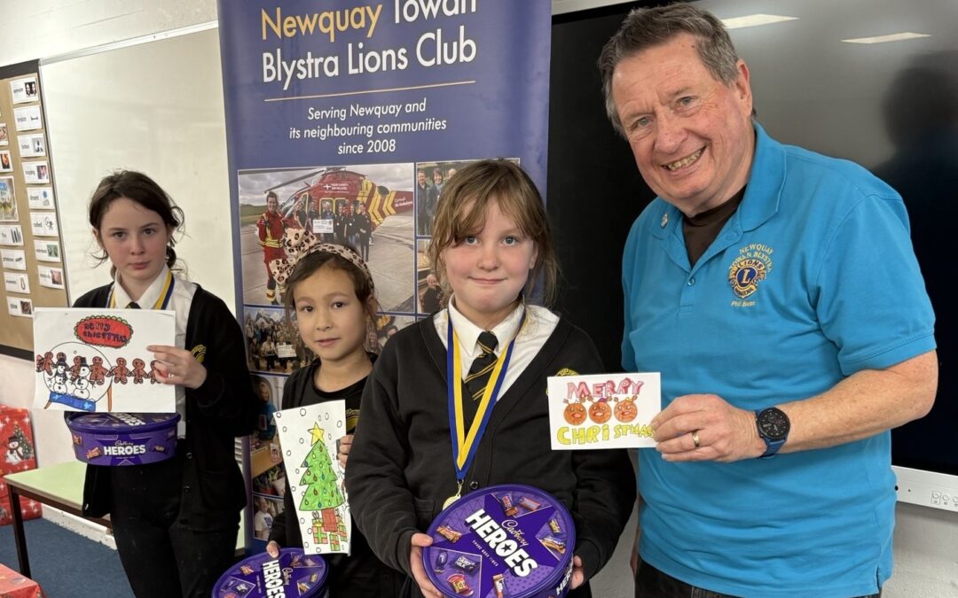 Newquay Towan Blystra Lions Proudly Support Newquay Junior Academy in National ROAR Innovation Challenge