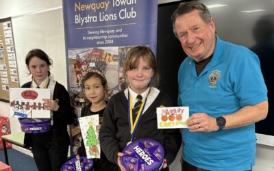 Newquay Towan Blystra Lions Proudly Support Newquay Junior Academy in National ROAR Innovation Challenge