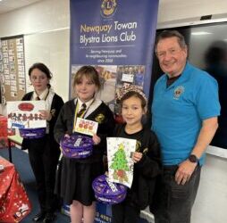 Newquay Towan Blystra Lions Proudly Support Newquay Junior Academy in National ROAR Innovation Challenge