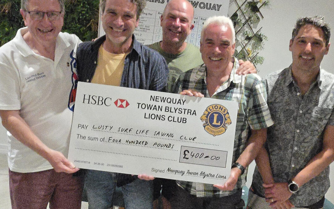19 Good causes benefit at Brains of Newquay 2026